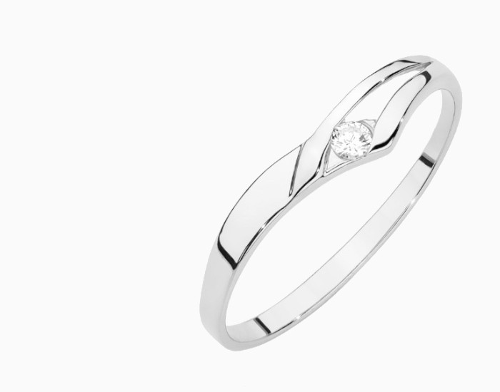 Srebrny pierścionek